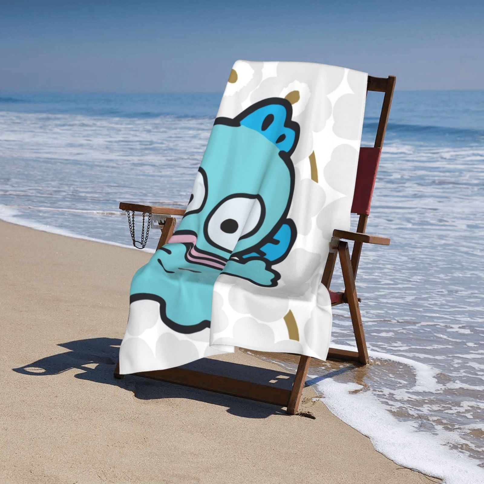 HANGYODON 花柄タオル Amazon｜ハンギョドン 花柄 バスタオル タオル 柔らかい 厚手